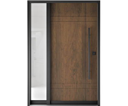 FR20N - Single Entry Door with Sidelite Left 