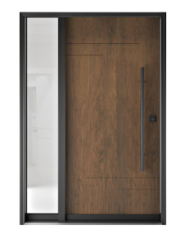 FR20P - Single Entry Door with Sidelite Left