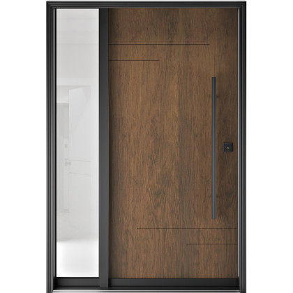 FR20P - Single Entry Door with Sidelite Left