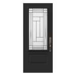 Steel Single Door Orleans (2P) Style - Louisbourg (22" x 48")