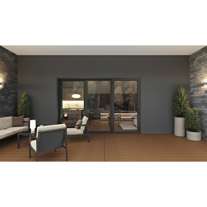 Rimini 3 Panels - Stacking Sliding Door - ORR or LLO