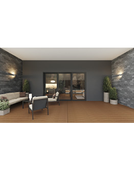 Rimini 3 Panels - Stacking Sliding Door - ORR or LLO
