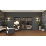 Capri 3 Panels - Vinyl Sliding Door - ORO or OLO / LOO or OOR with Sliding Screen (Included). Available: 89", 107", 143" in Width and up to 95-1/4" in Height