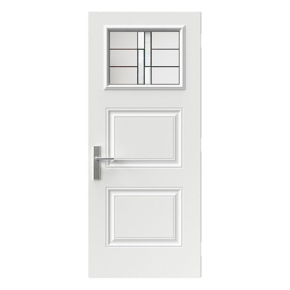 Steel Single Door Sydney (3P) Style - Arima Glass (22" x 17")
